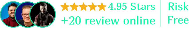 4.95 Stars review online 20 Clients